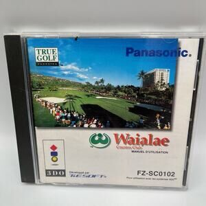 Waialae Country Club - 1994, Panasonic 3do - Complete in Case - RARE